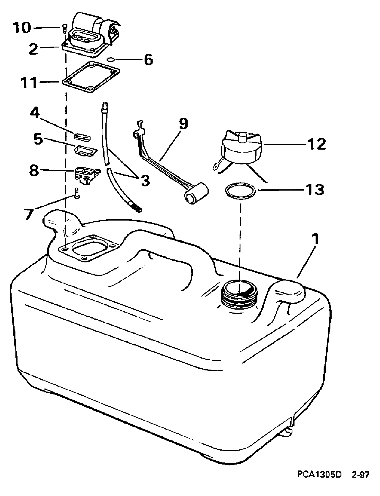 Réservoir de carburant – 6 gallons