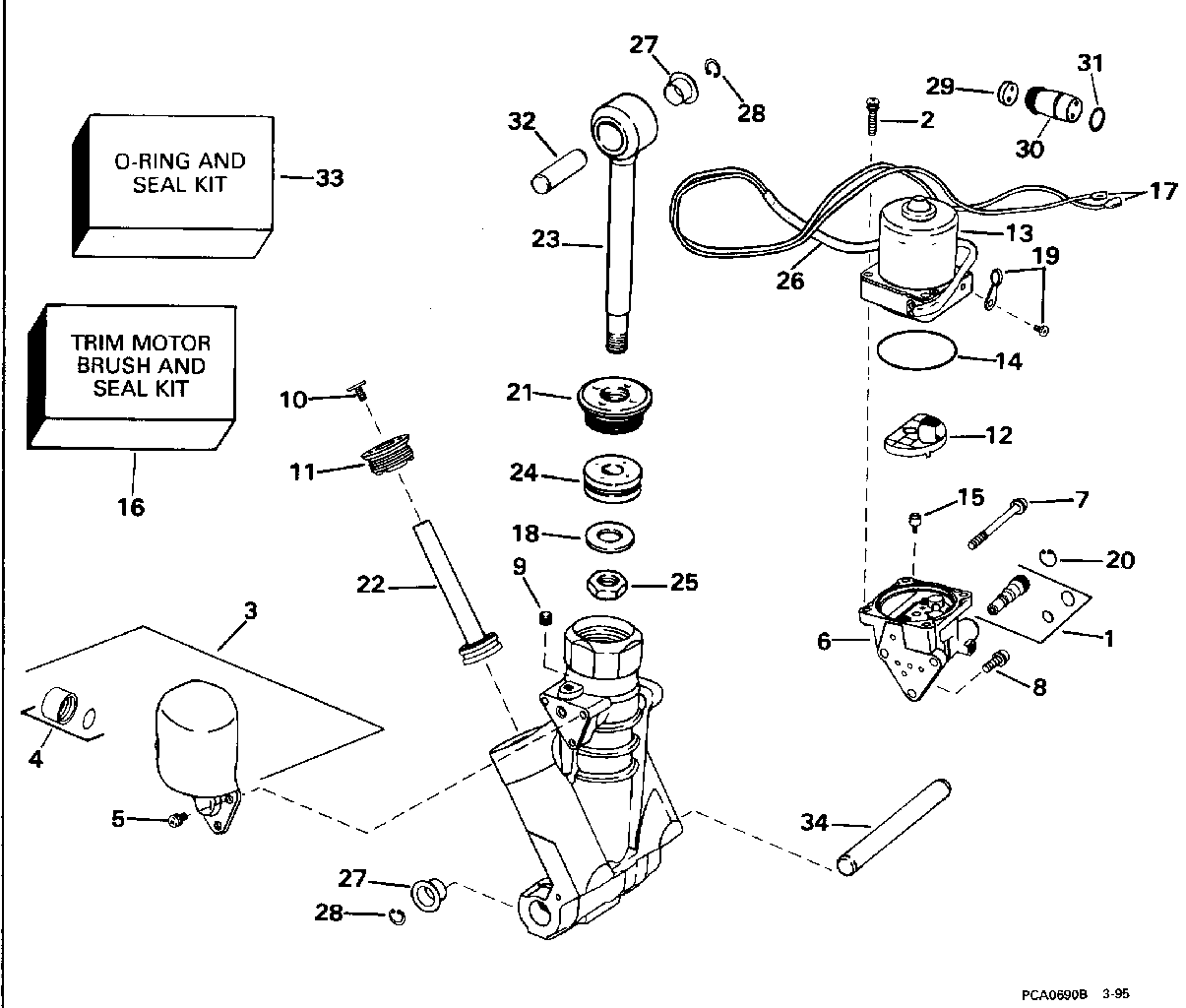 Ensemble hydraulique de correction d’assiette et de relevage