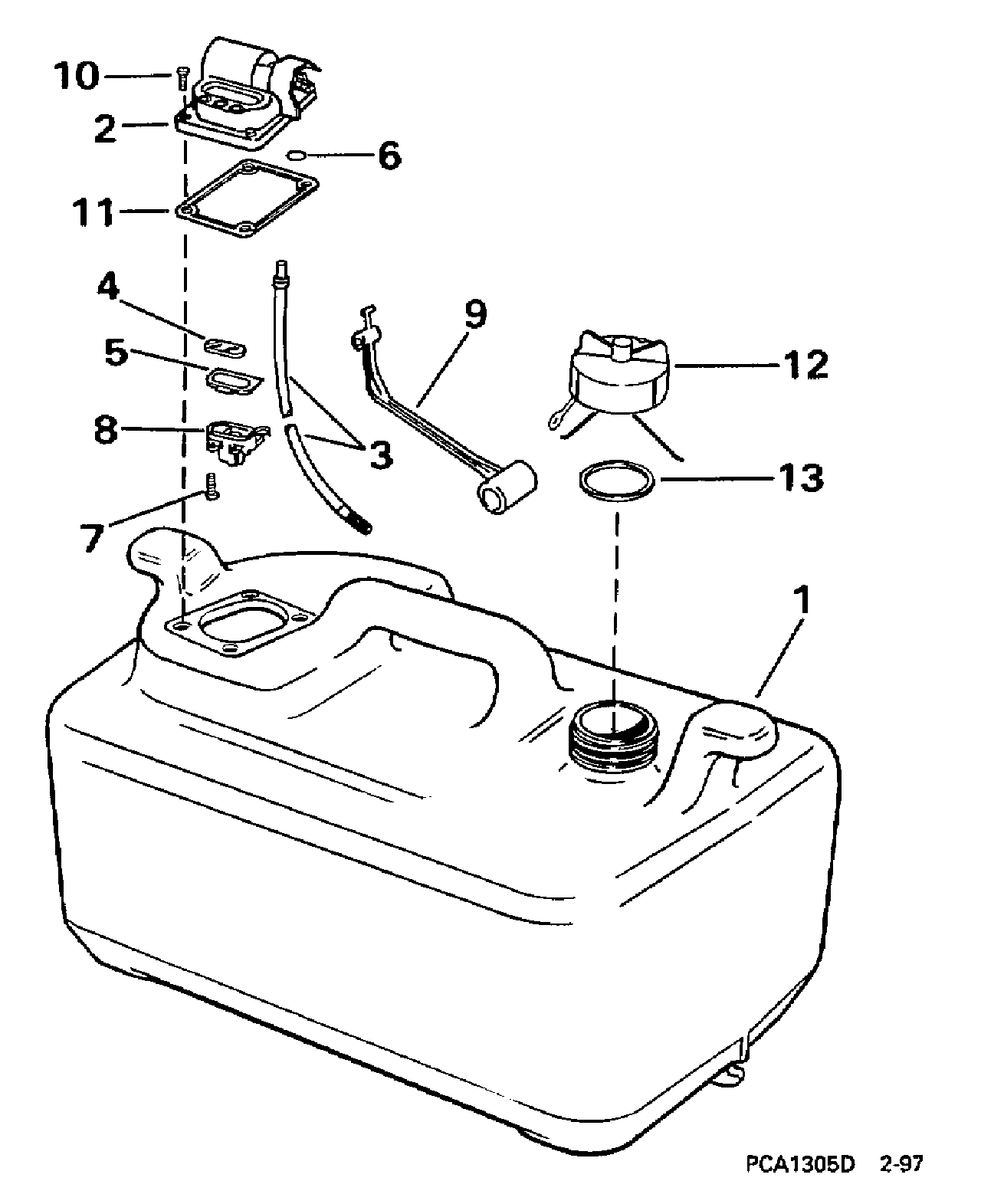 Réservoir de carburant – 6 gallons
