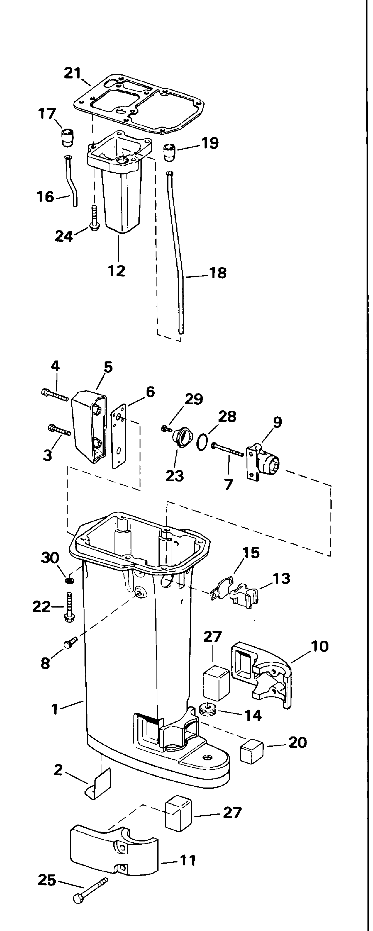 Exhaust housing