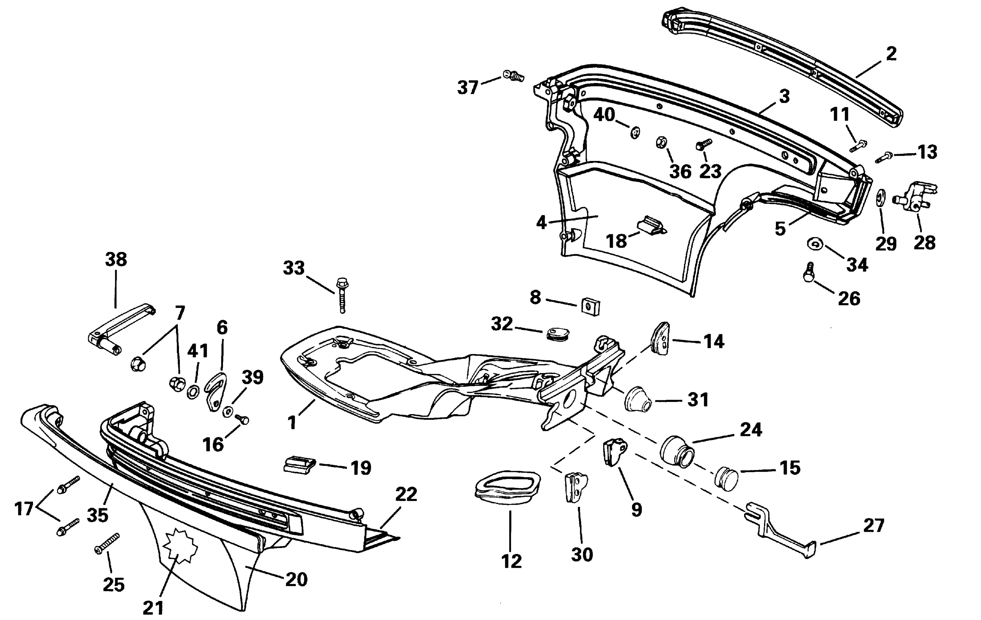 Lower engine cover