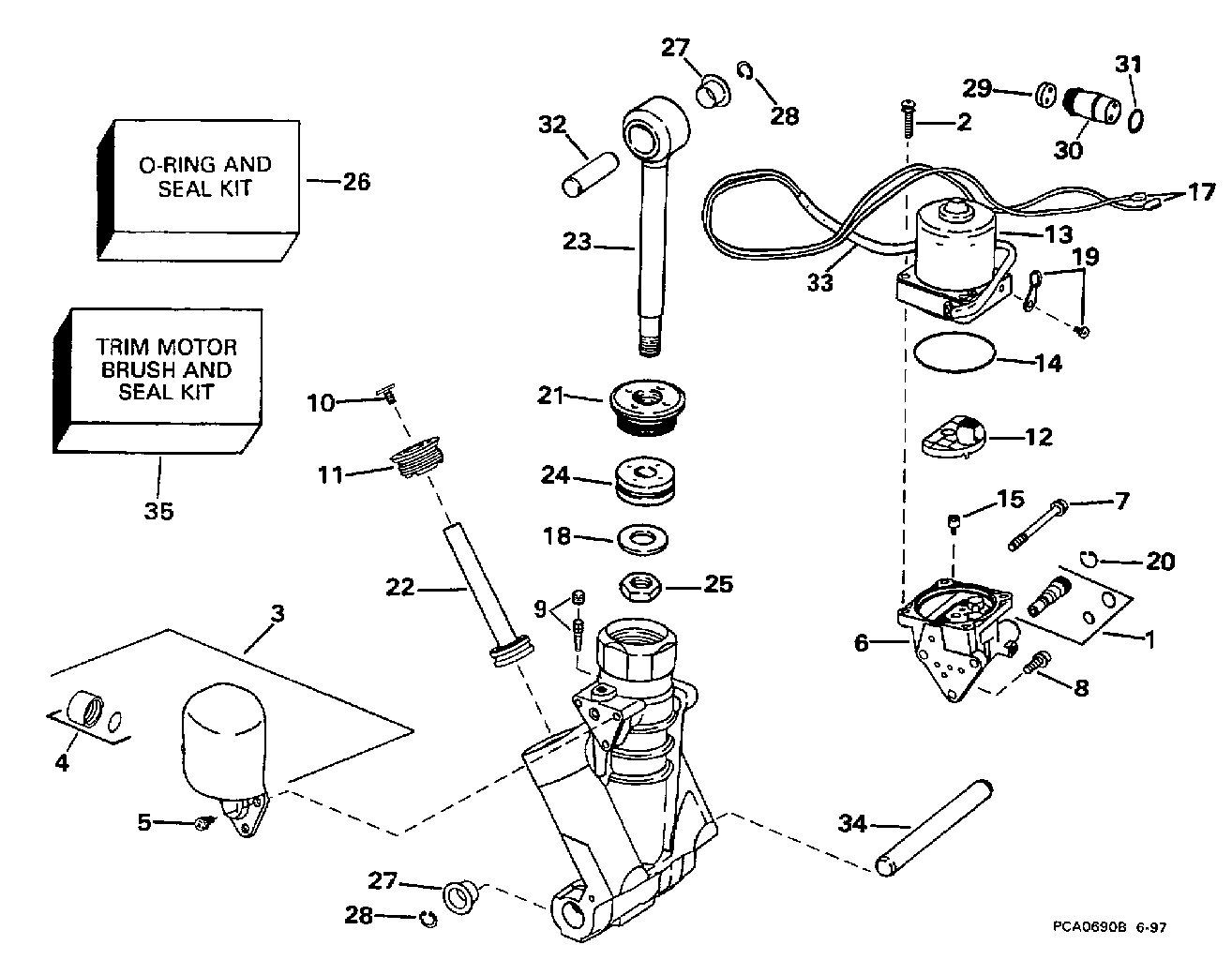 Ensemble hydraulique de correction d’assiette et de relevage