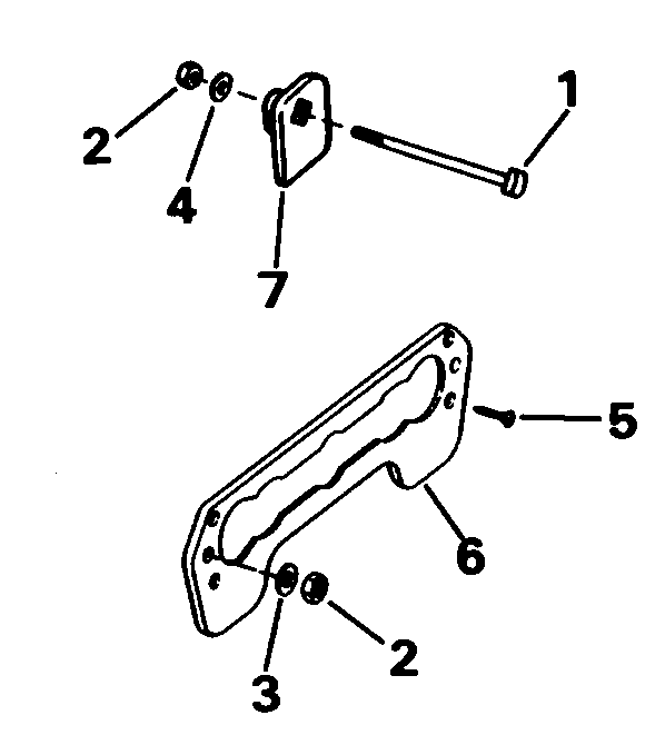 Transom mounting kit