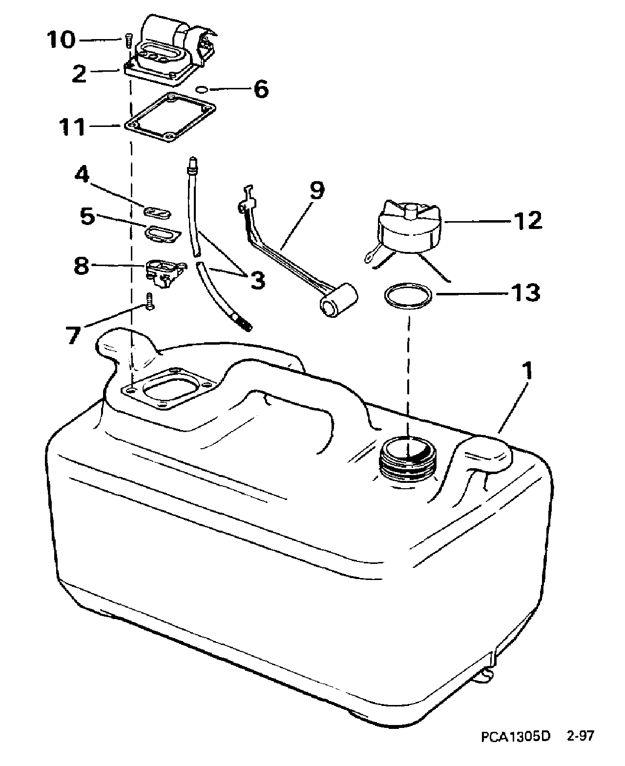 Réservoir de carburant – 6 gallons