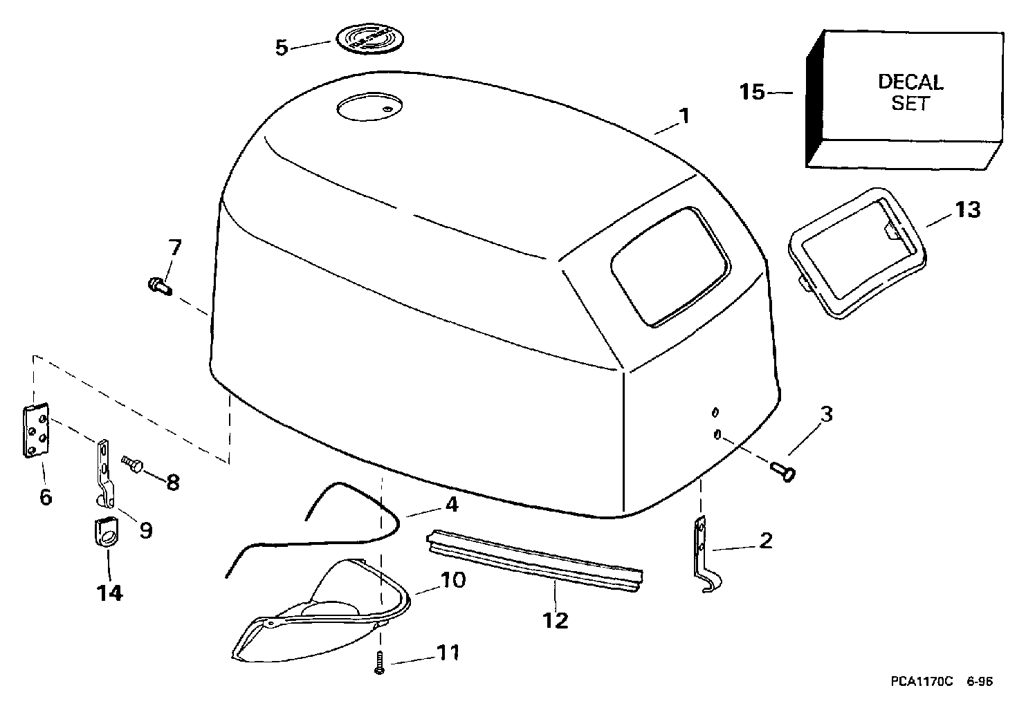 Capot moteur – Johnson