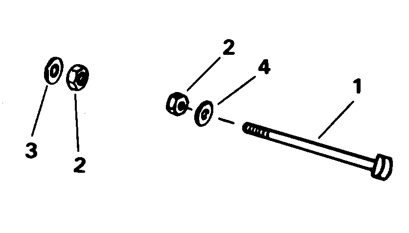 Kit de fixation au tableau arrière – 50, démarrage manuel