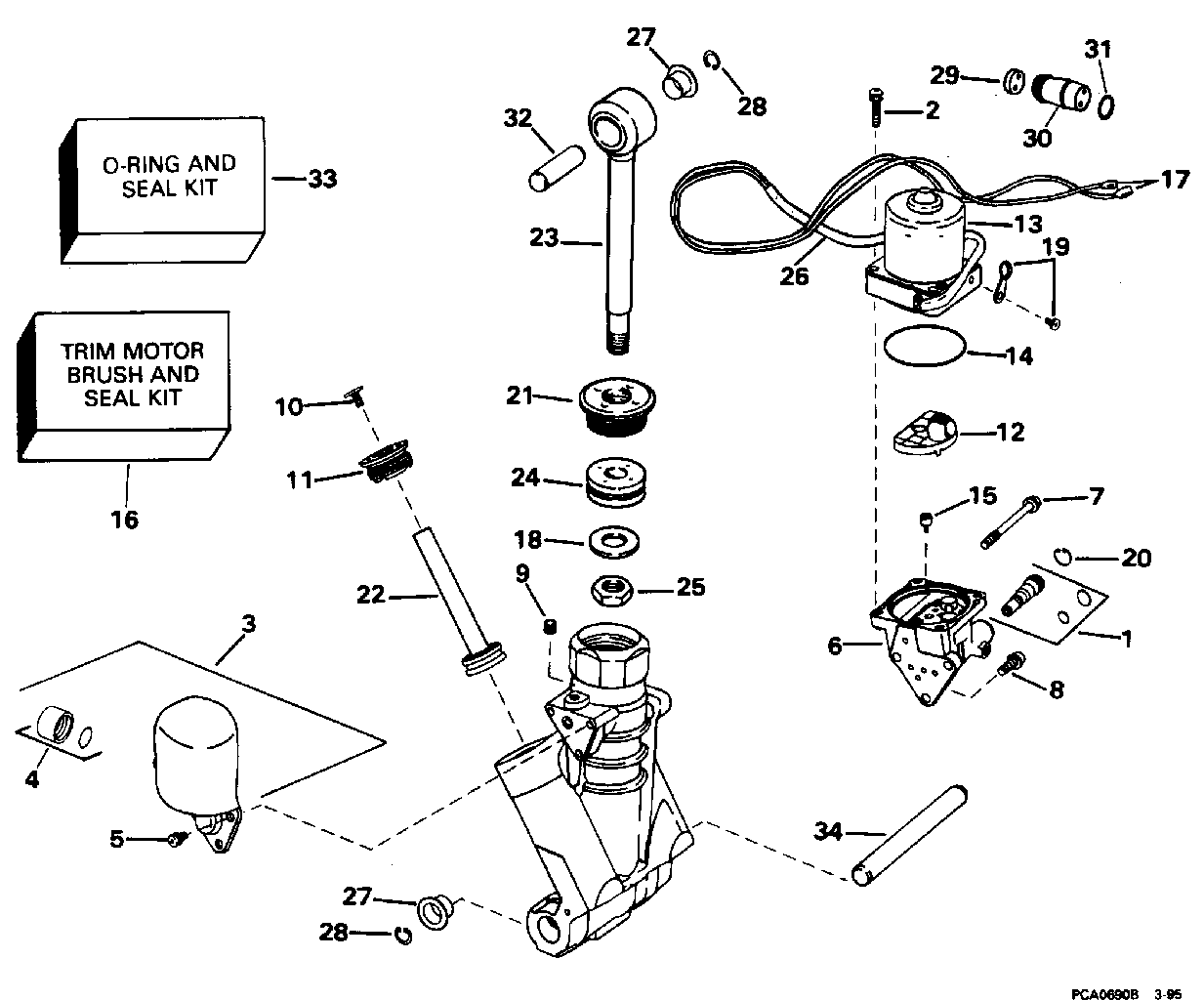 Ensemble hydraulique de correction d’assiette et de relevage