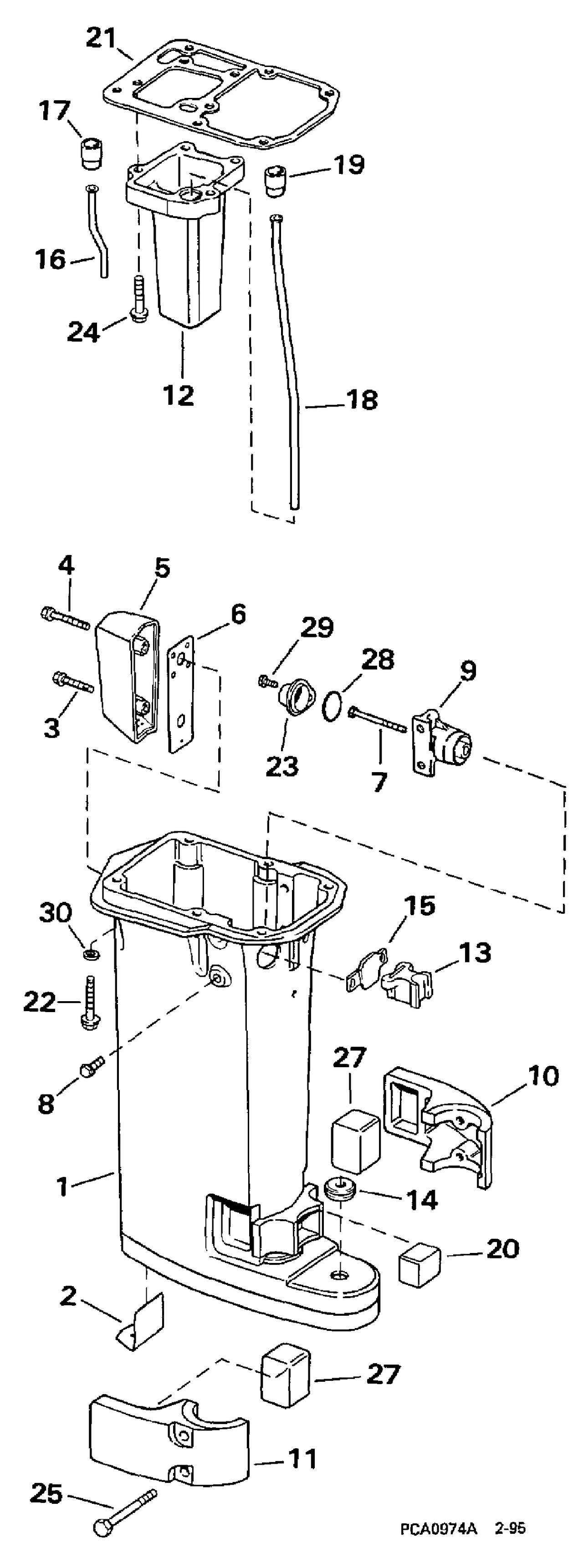 Exhaust housing