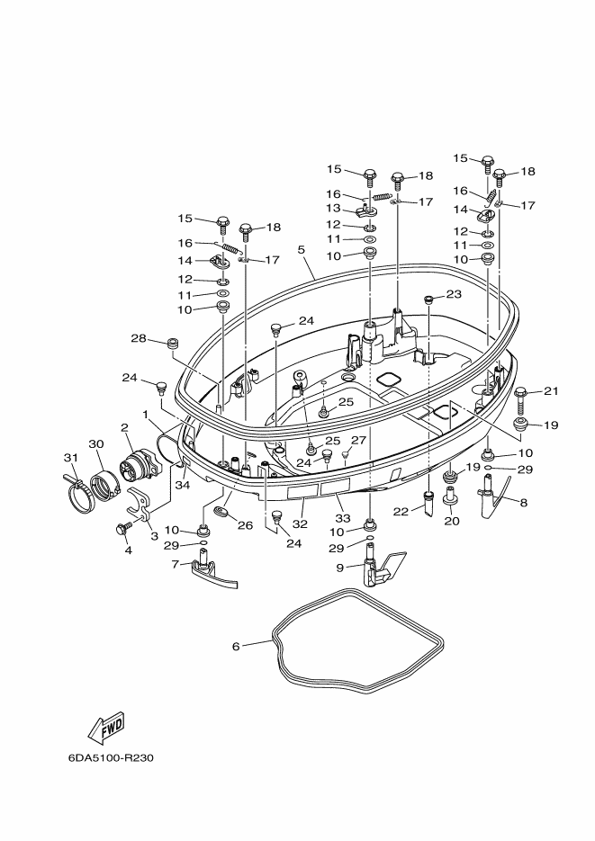CAPOT INFERIEUR 1