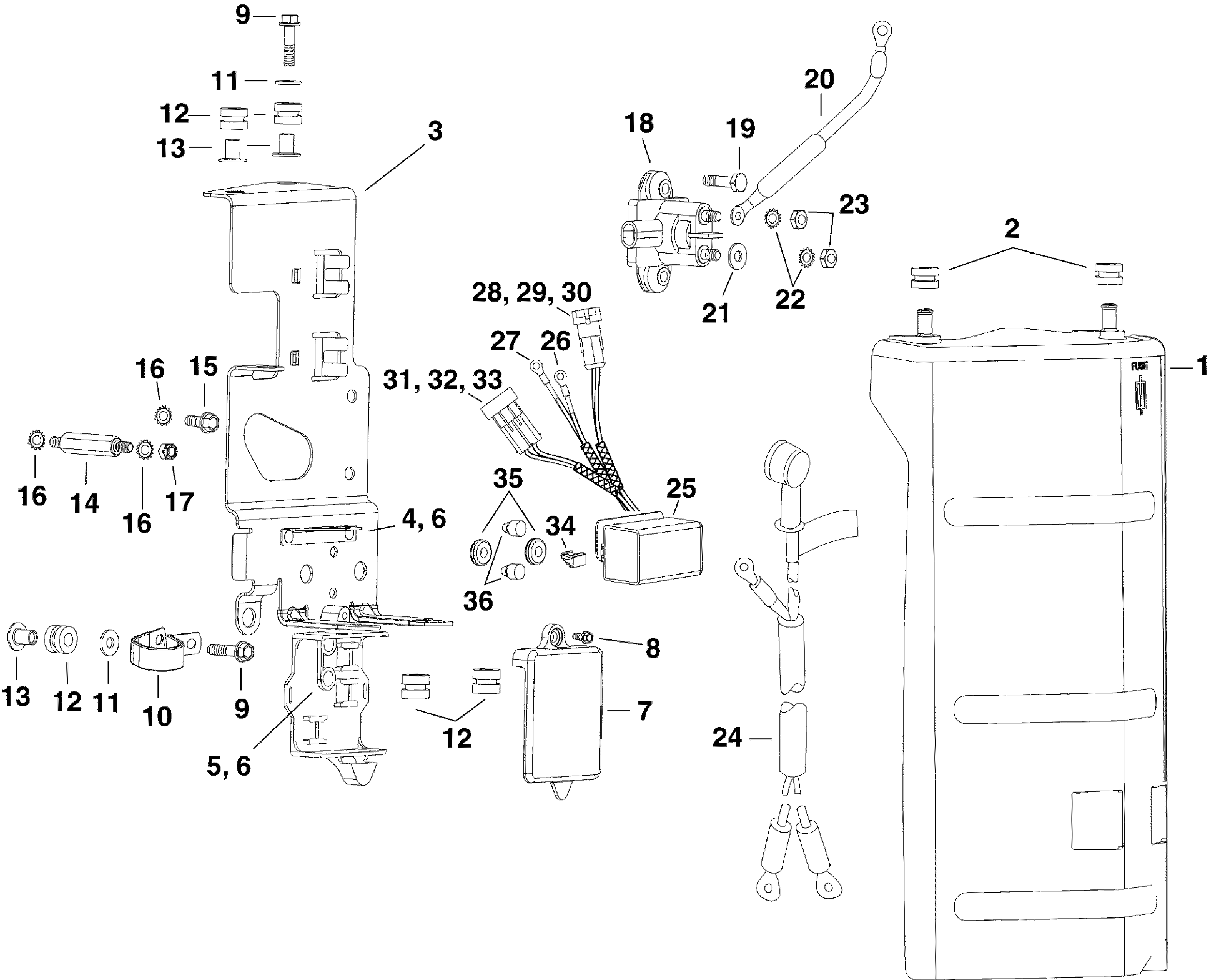 Electrical supports and components