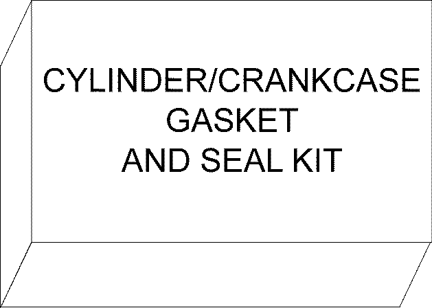Cylinder and crankcase gasket kit