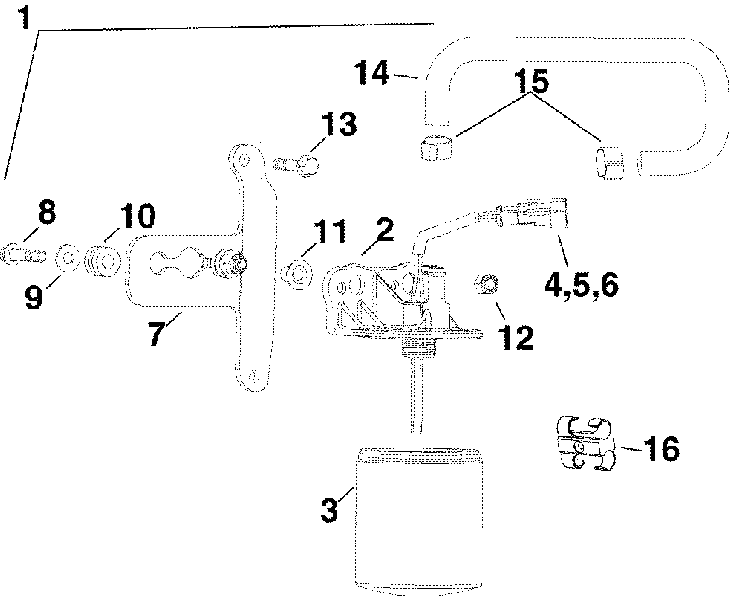 Filtre à carburant