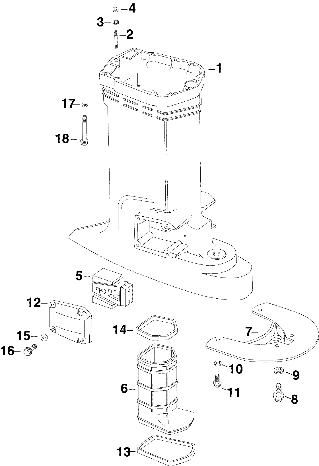 Exhaust housing