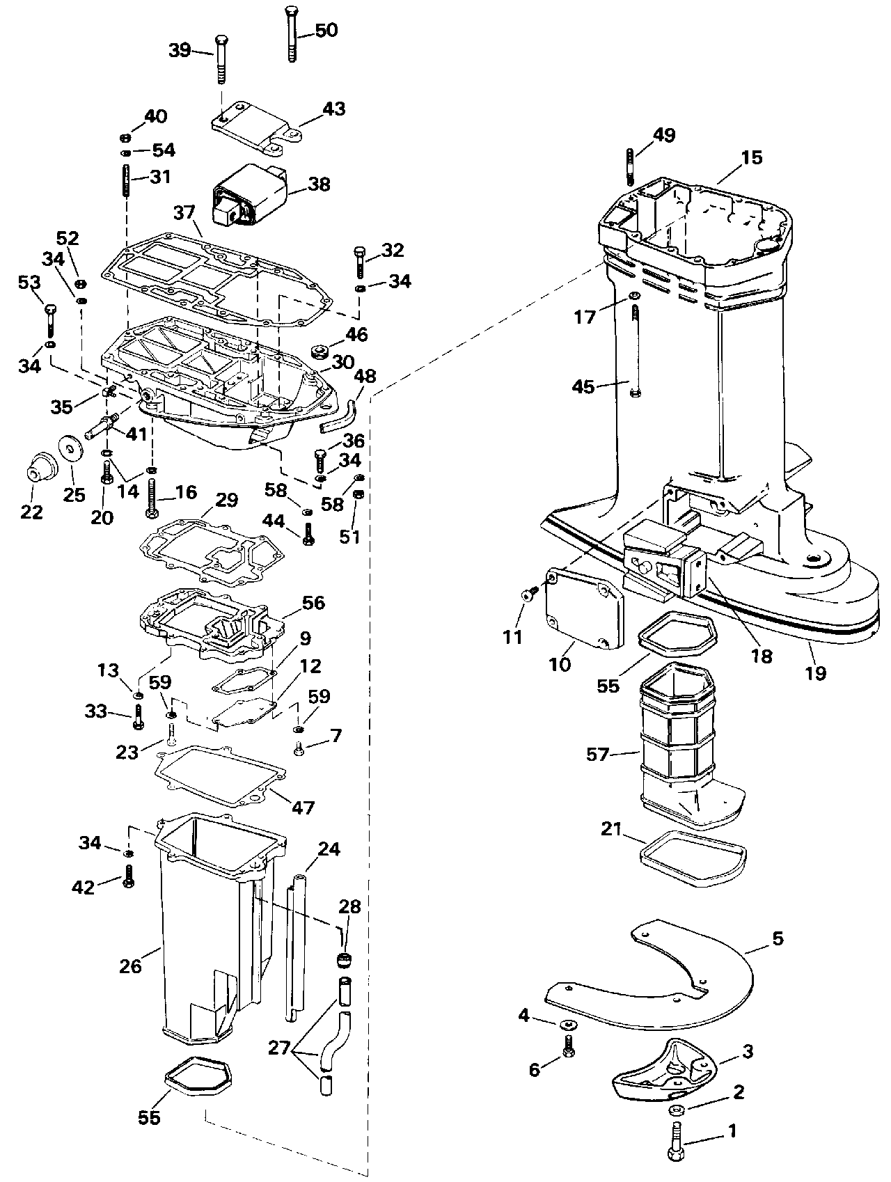 Exhaust housing