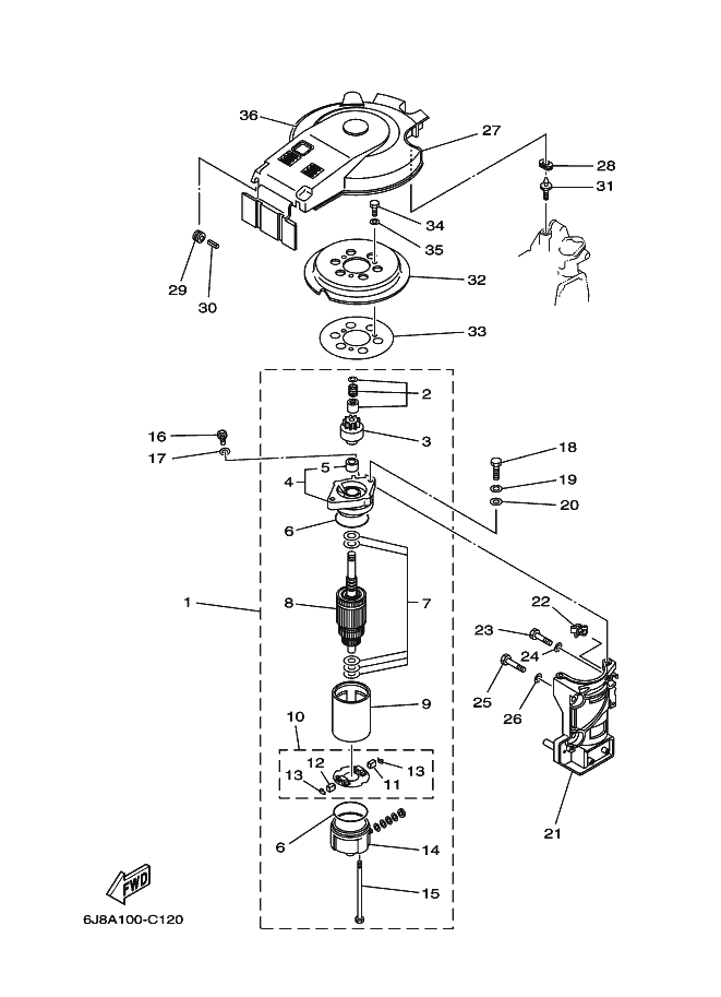 DEMARREUR ELECTRIQUE
