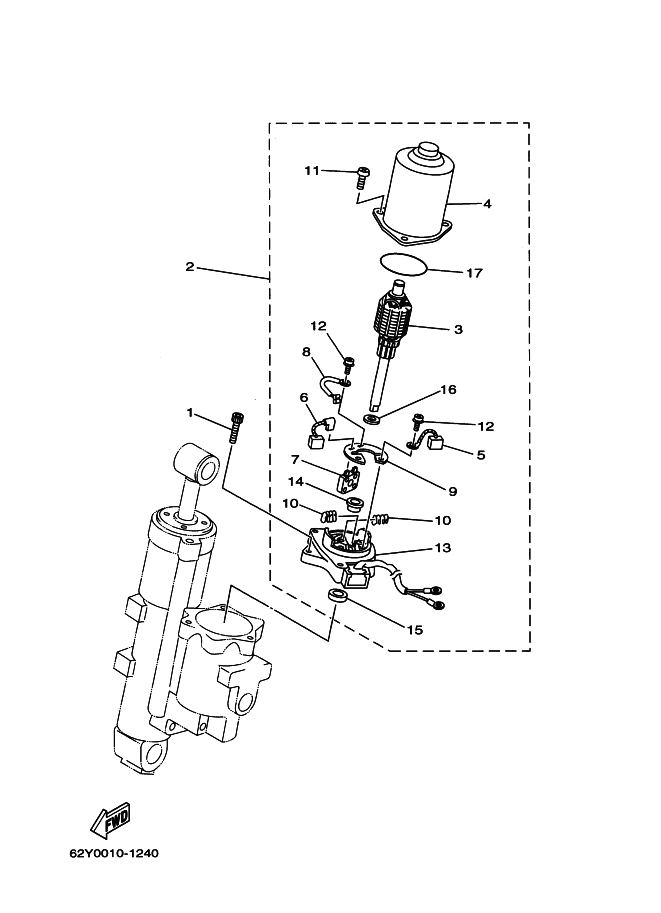 POWER TRIM & TILT ASSY 2