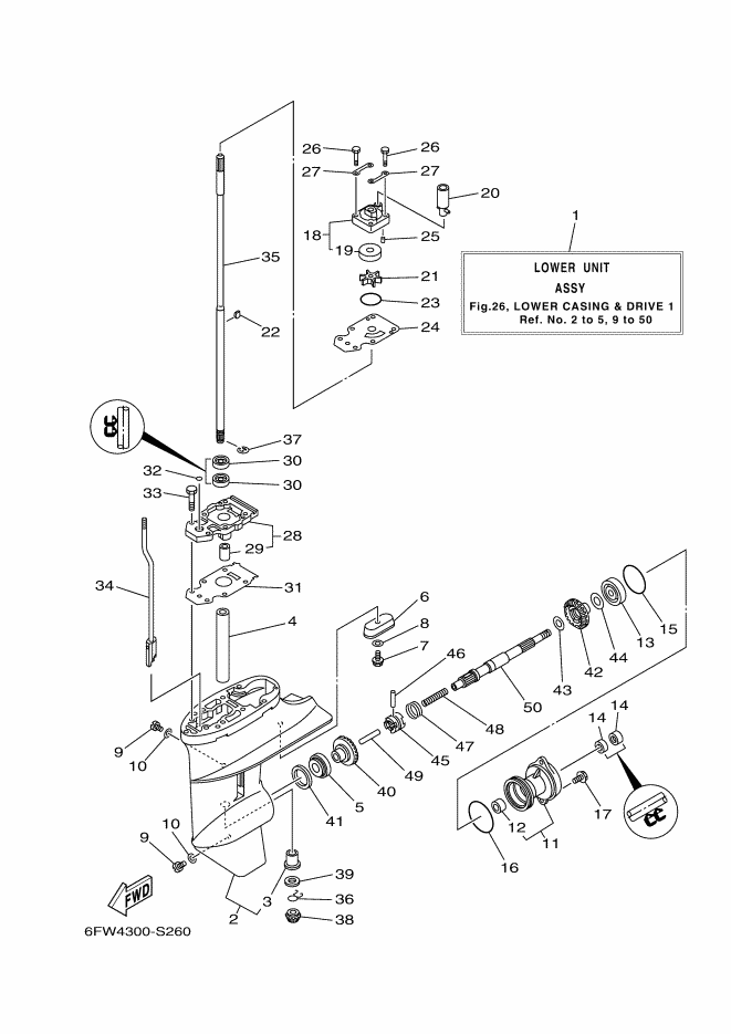 BOITIER D'HELICE TRANSMISSION1