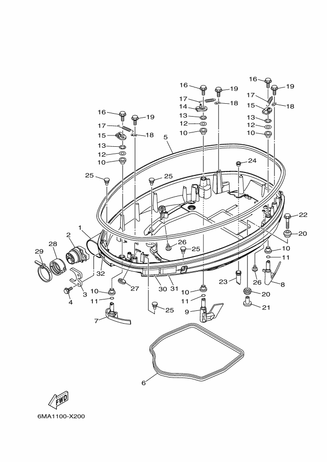 CAPOT INFERIEUR 1