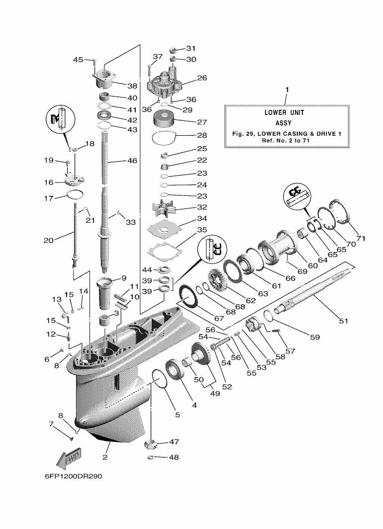 BOITIER D'HELICE TRANSMISSION1