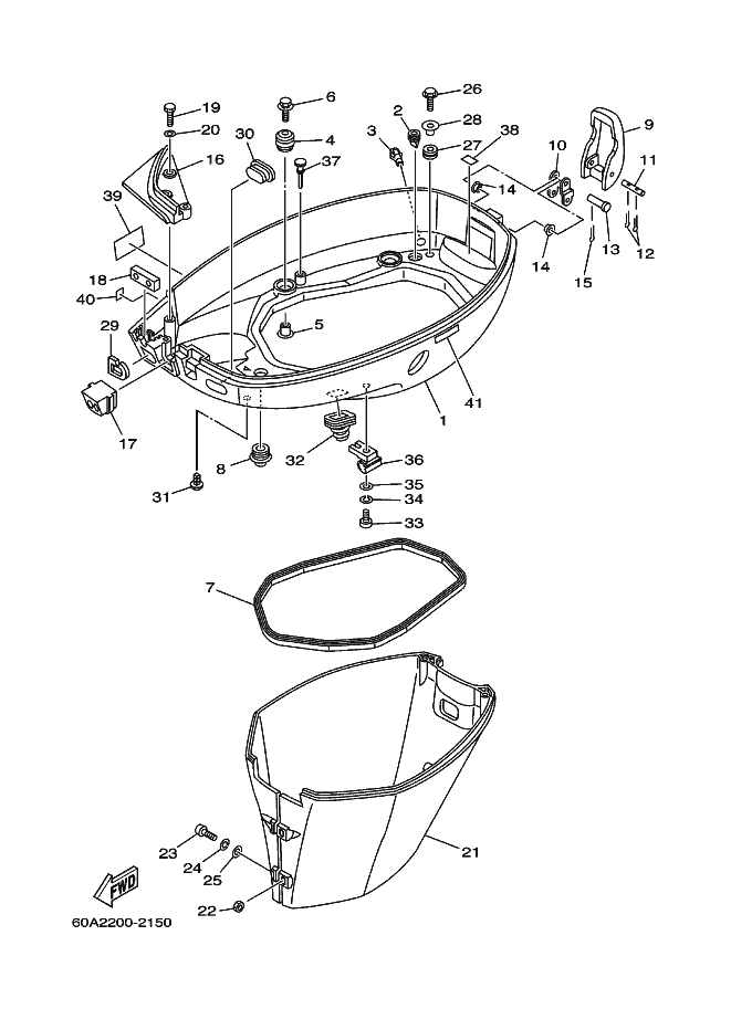 CAPOT INFERIEUR