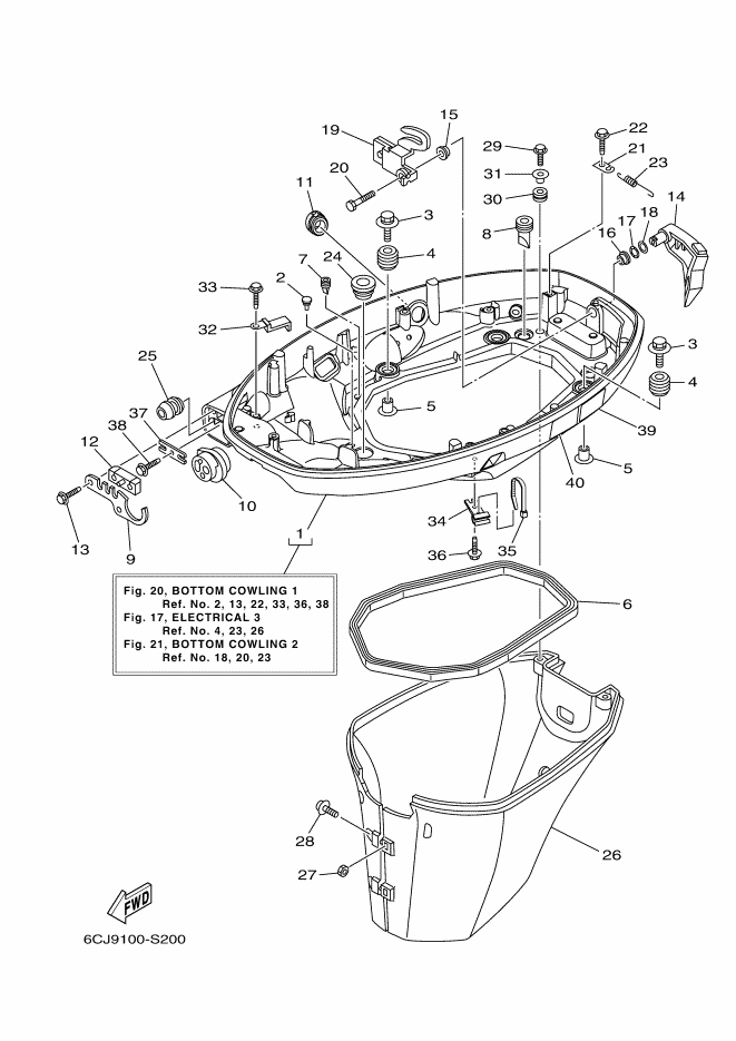 CAPOT INFERIEUR 1