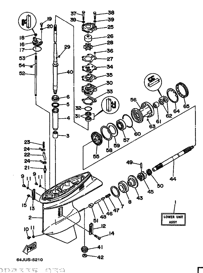 BOITIER D'HELICE TRANSMISSION3