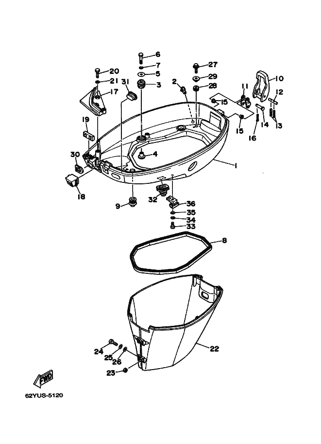 CAPOT INFERIEUR