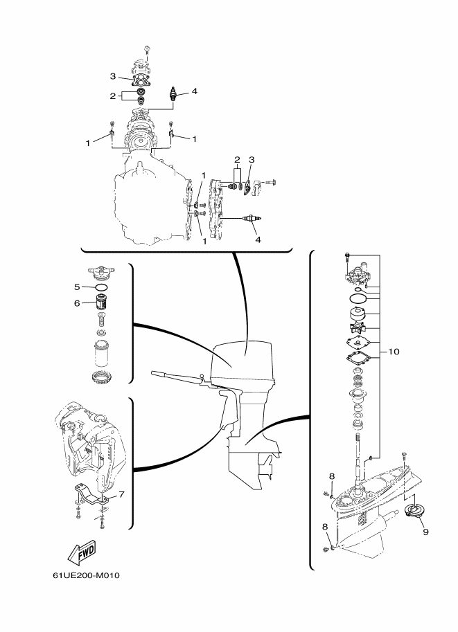 PIECES MAINTENANCE PERIODIQUE