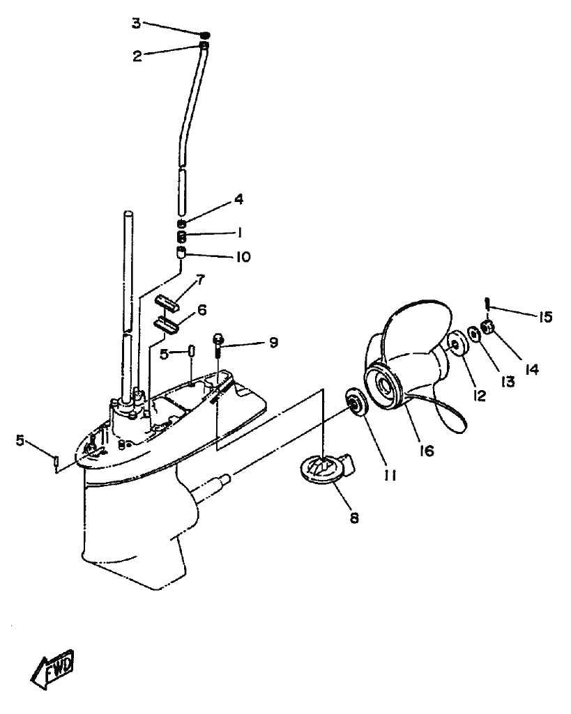 BOITIER D'HELICE TRANSMISSION2