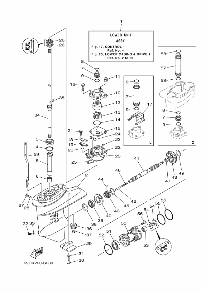 BOITIER D'HELICE TRANSMISSION1