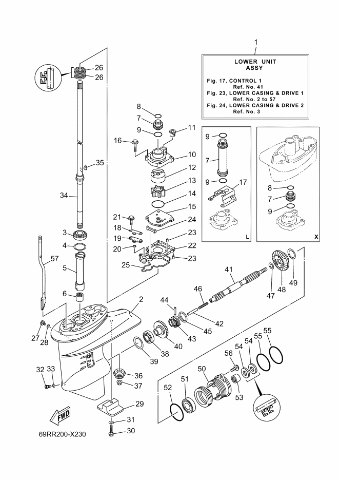 BOITIER D'HELICE TRANSMISSION1