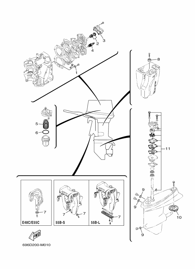 PIECES MAINTENANCE PERIODIQUE