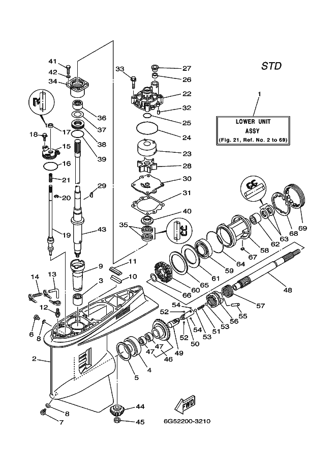 BOITIER D'HELICE TRANSMISSION1