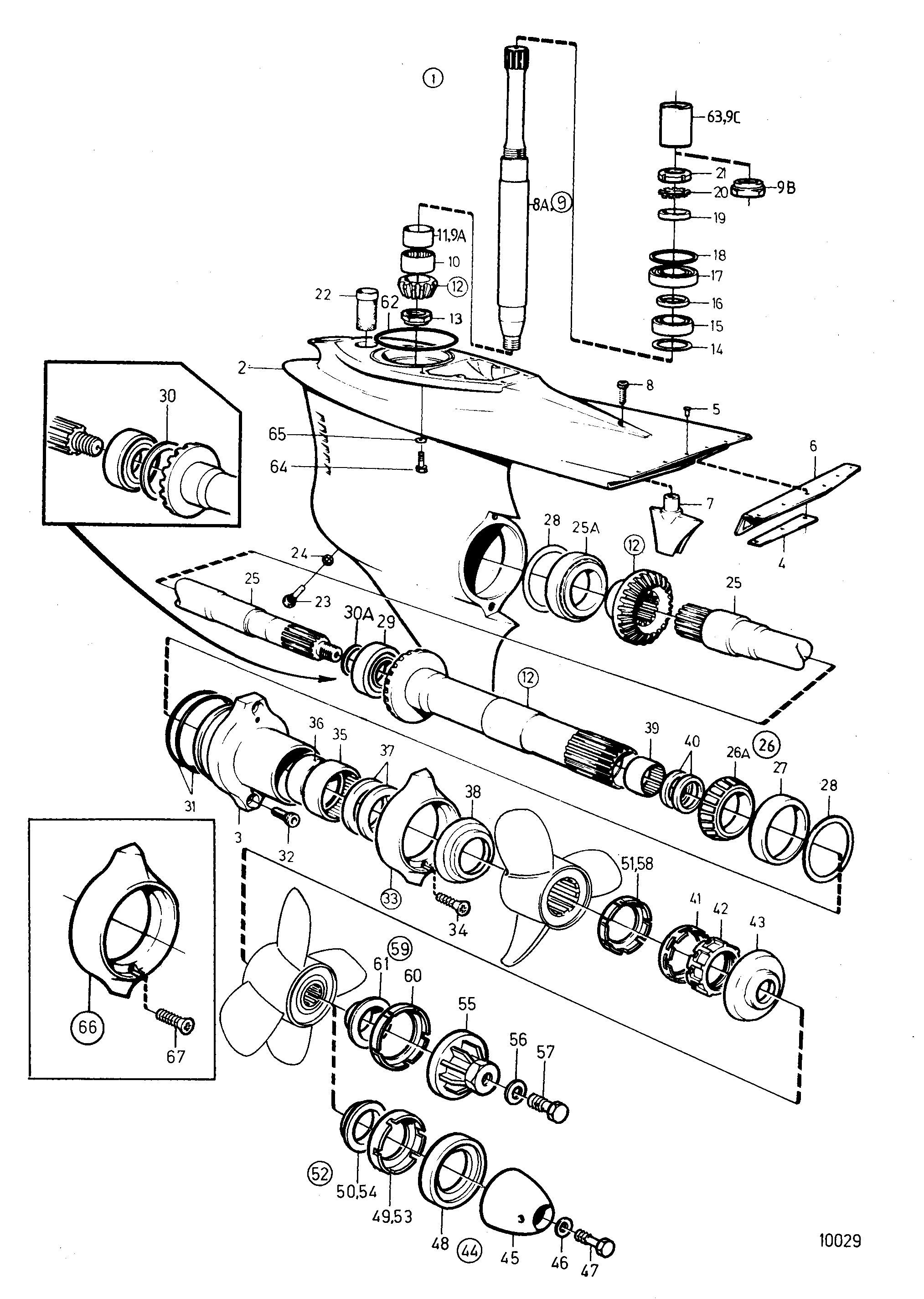Unité d’engrenage inférieur