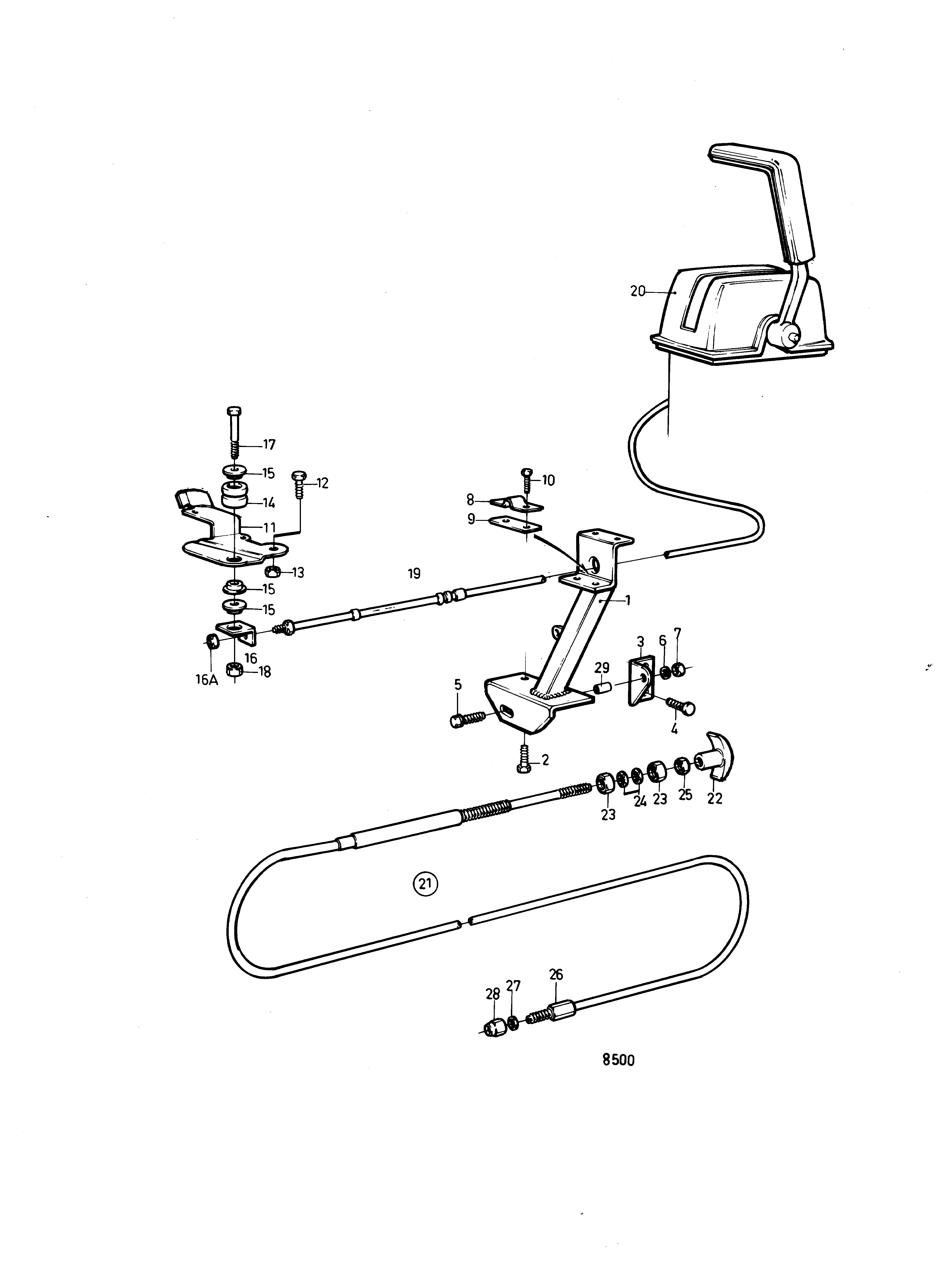 Commande et arrêt du régime moteur