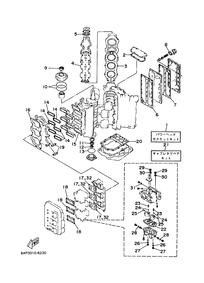 KITS DE REPARATION 1