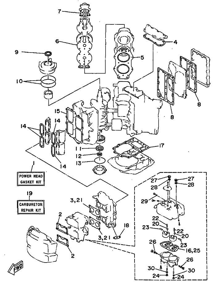 KITS DE REPARATION 1