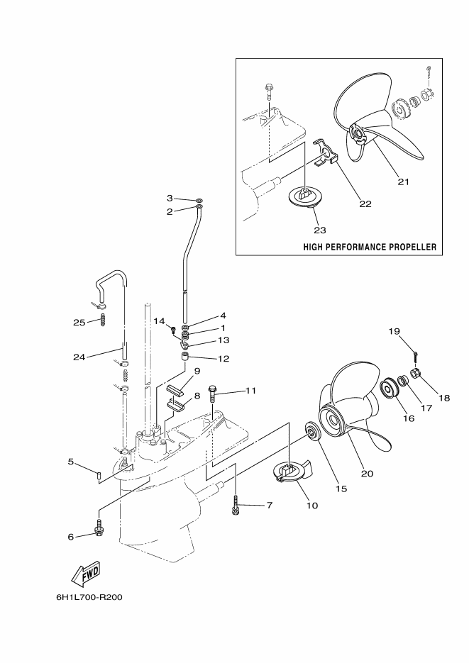 BOITIER D'HELICE TRANSMISSION2