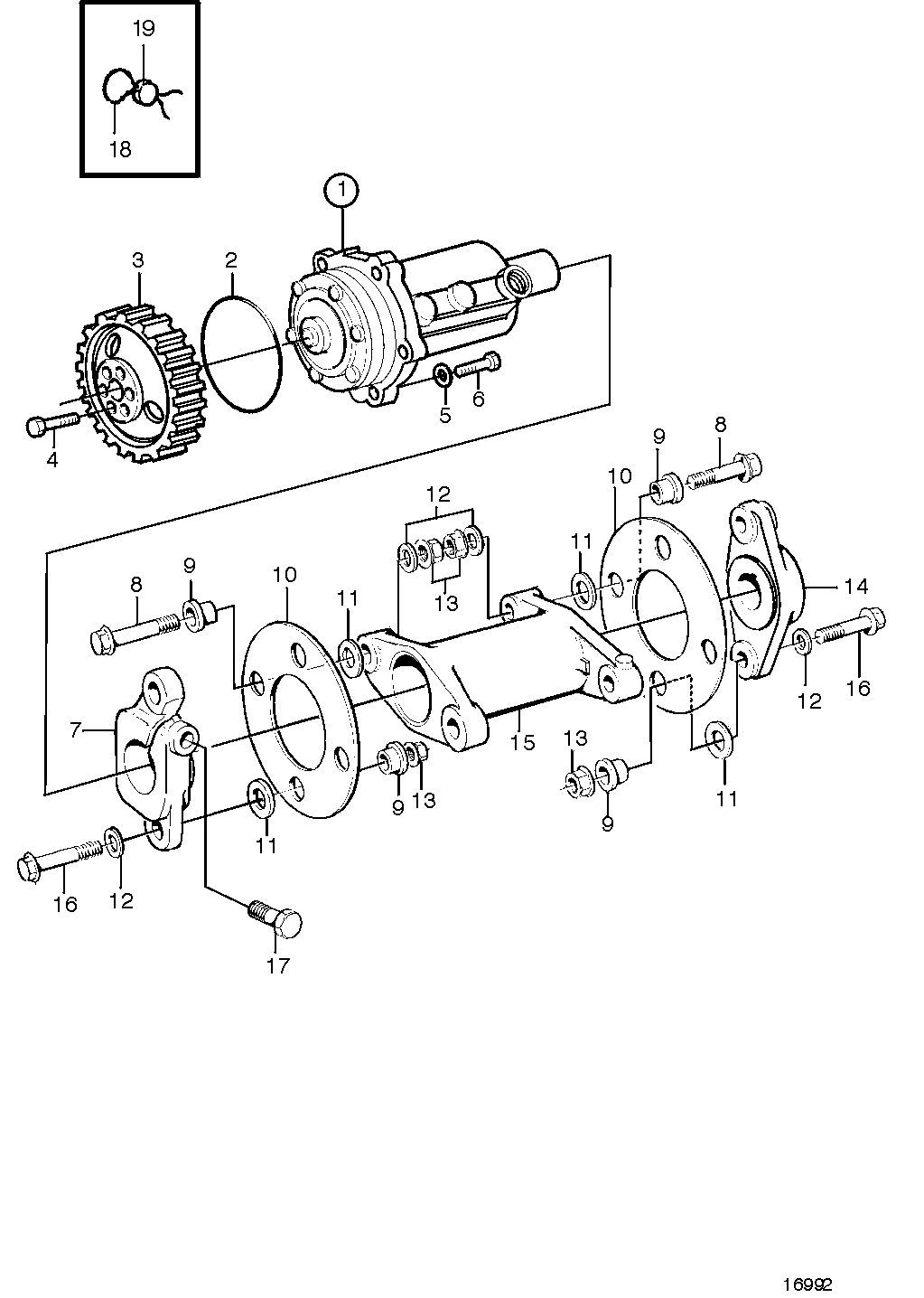 Raccordement pour pompe d’injection de carburant