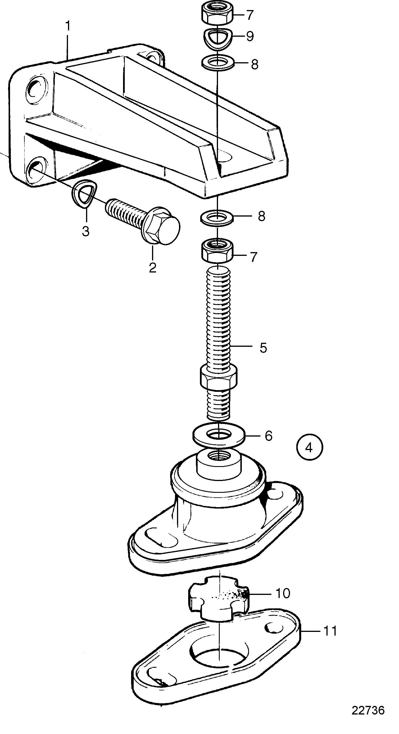 Suspension moteur pour DP-Drive