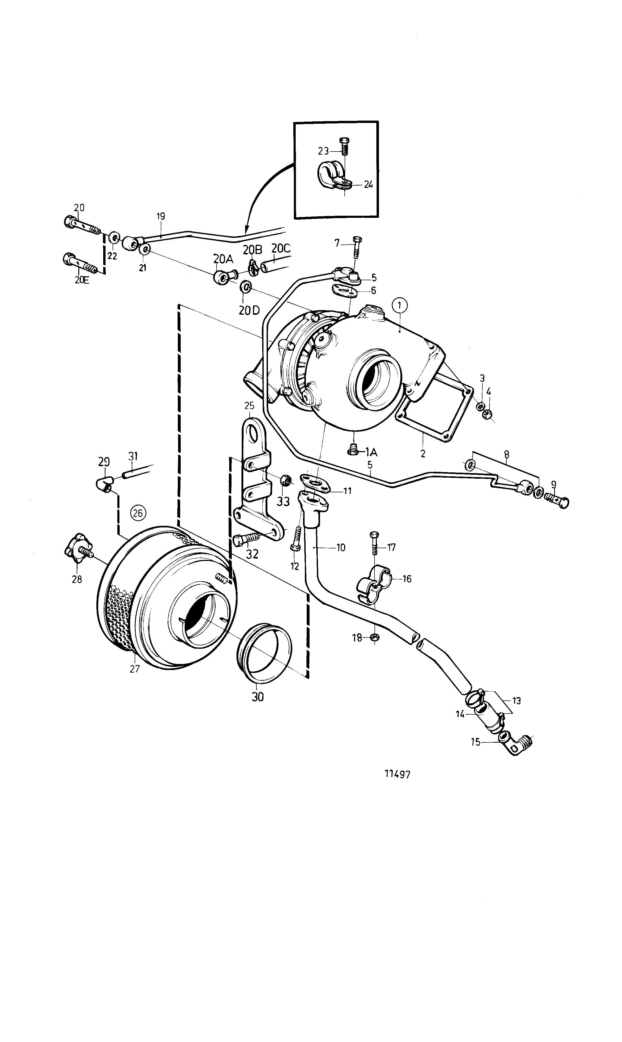 Turbocompresseur et filtre à air