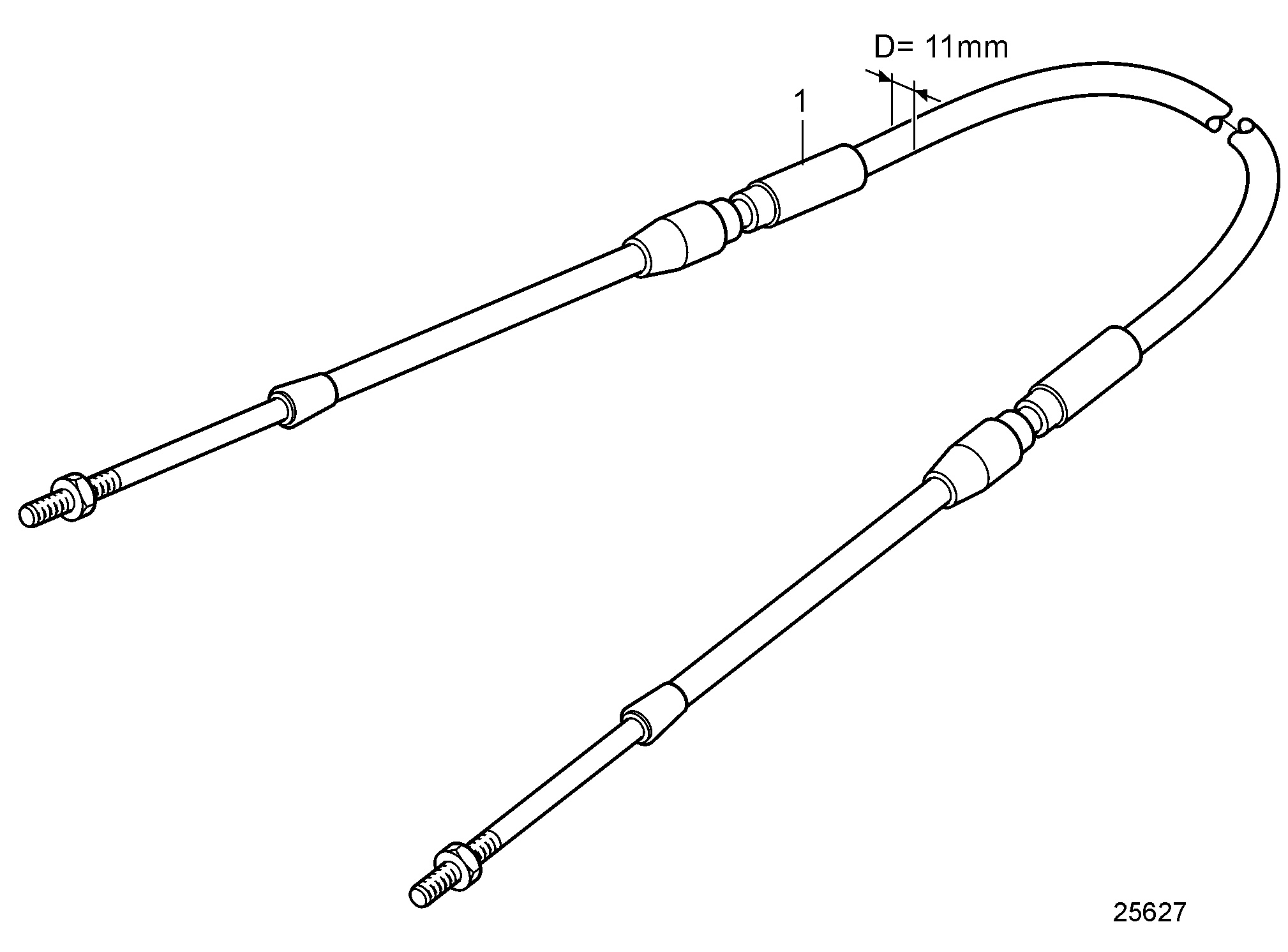 Cables de control