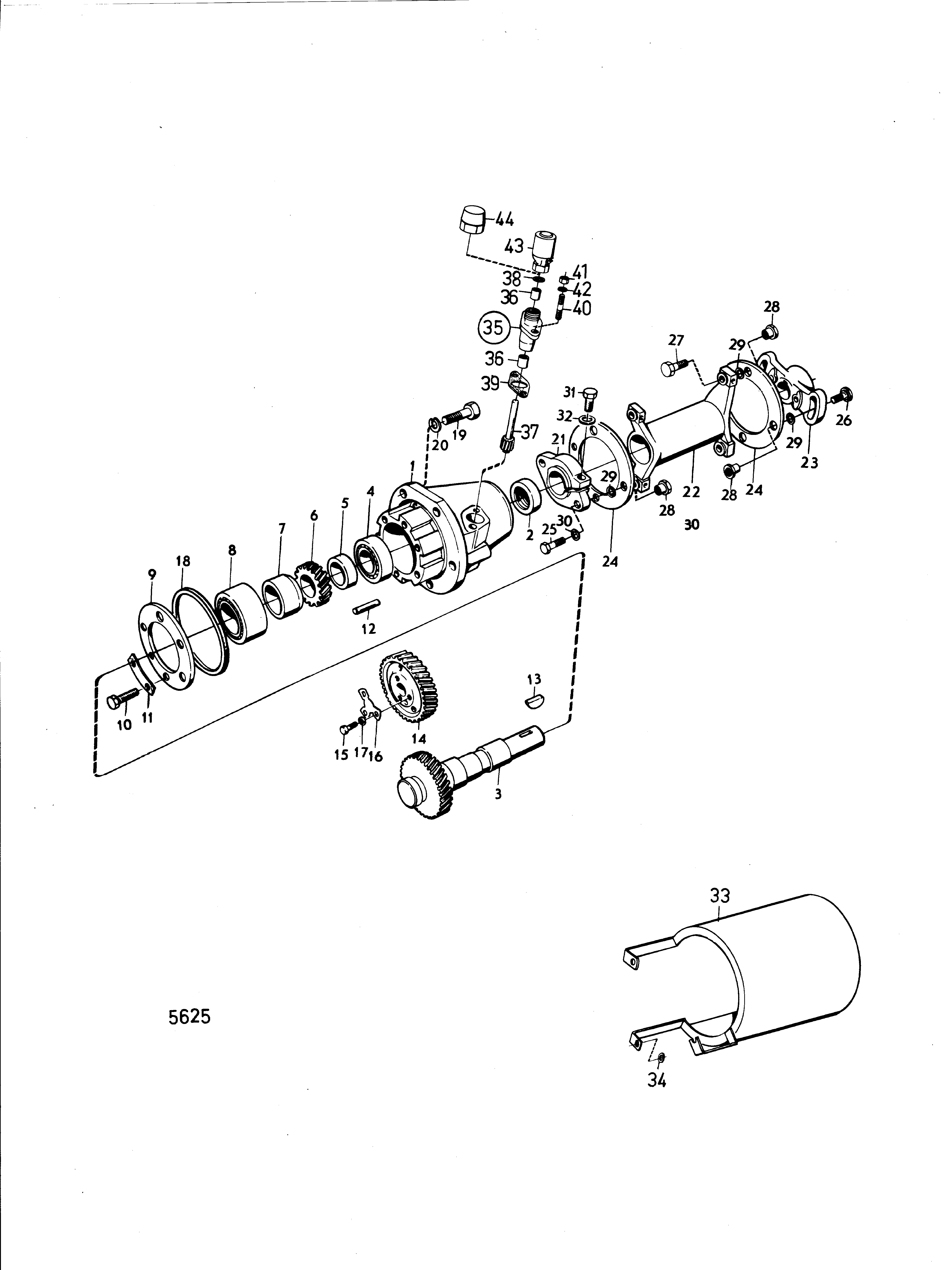 Accouplement pompe d’injection de carburant