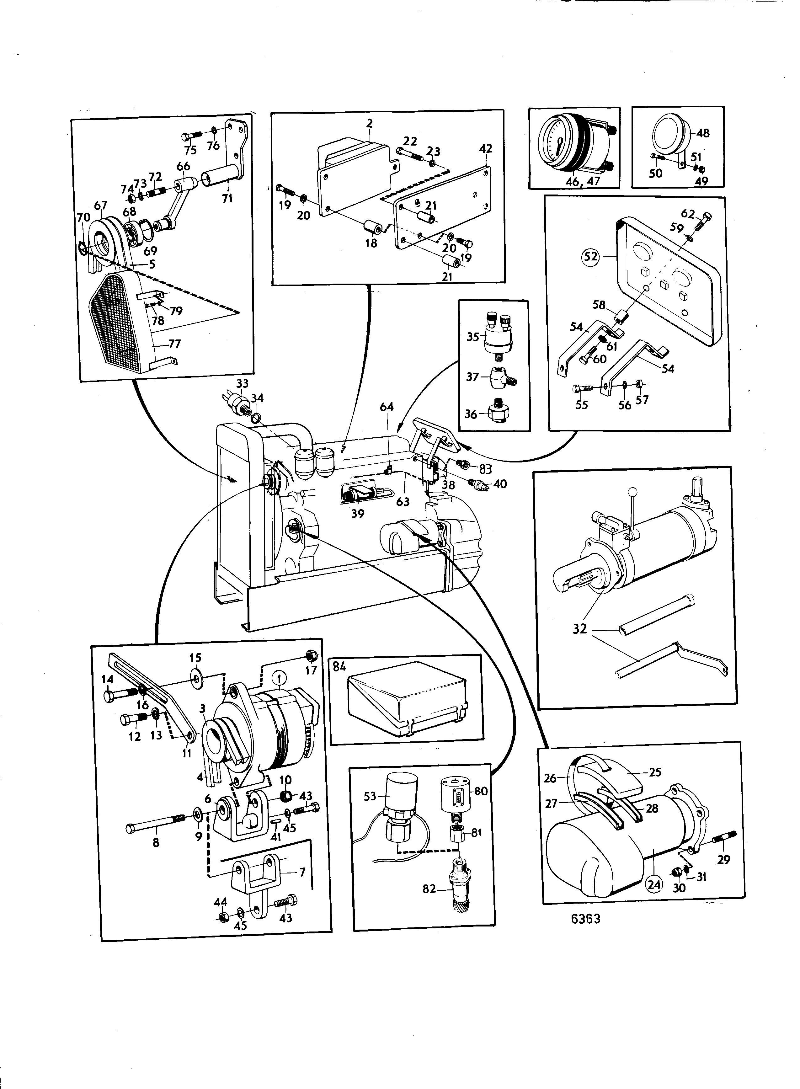 Sistema eléctrico y tablero de instrumentos.