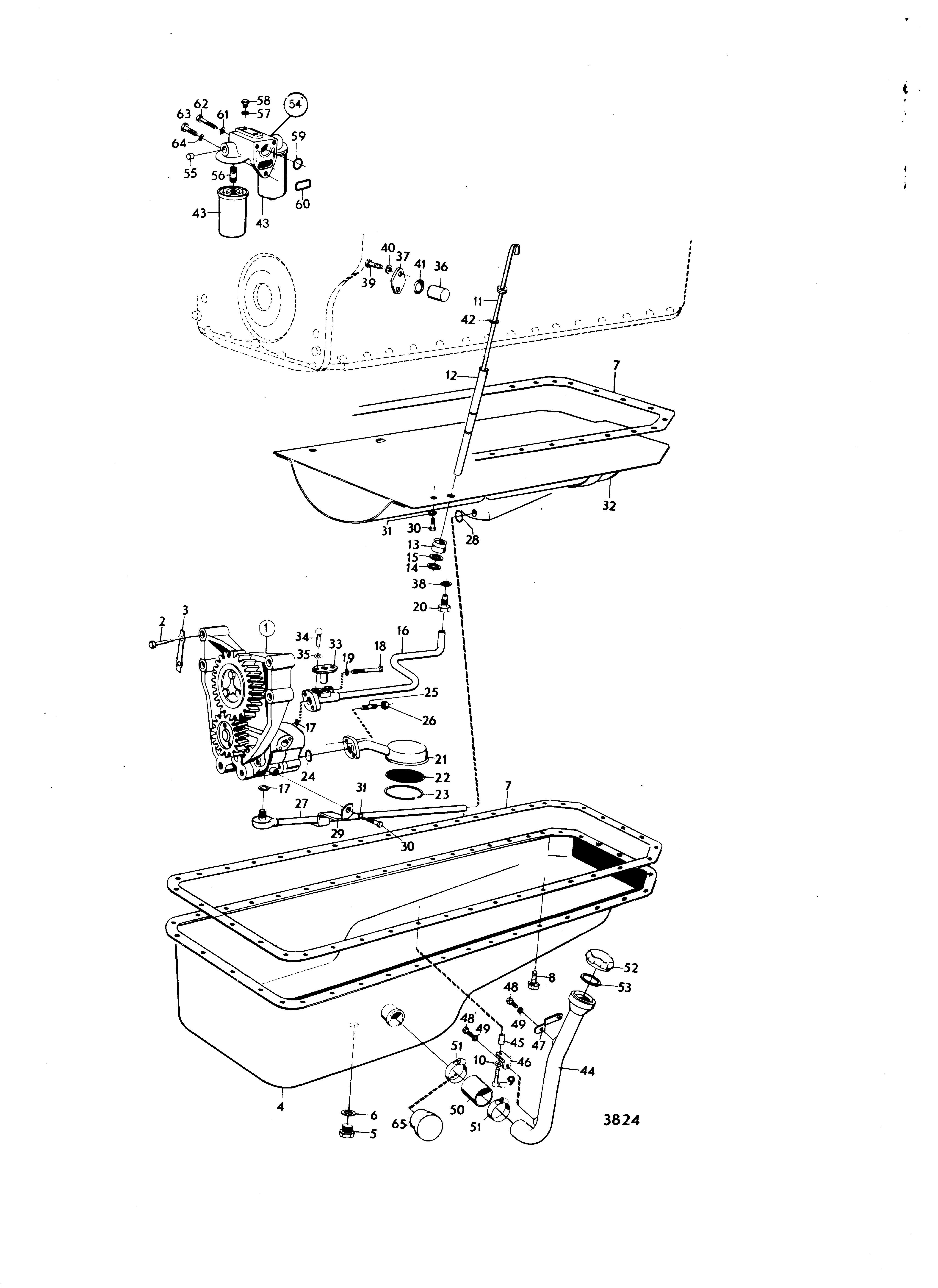 Système de lubrification, Spéc.9755,9762,9803,9946,867017,867024,867045
