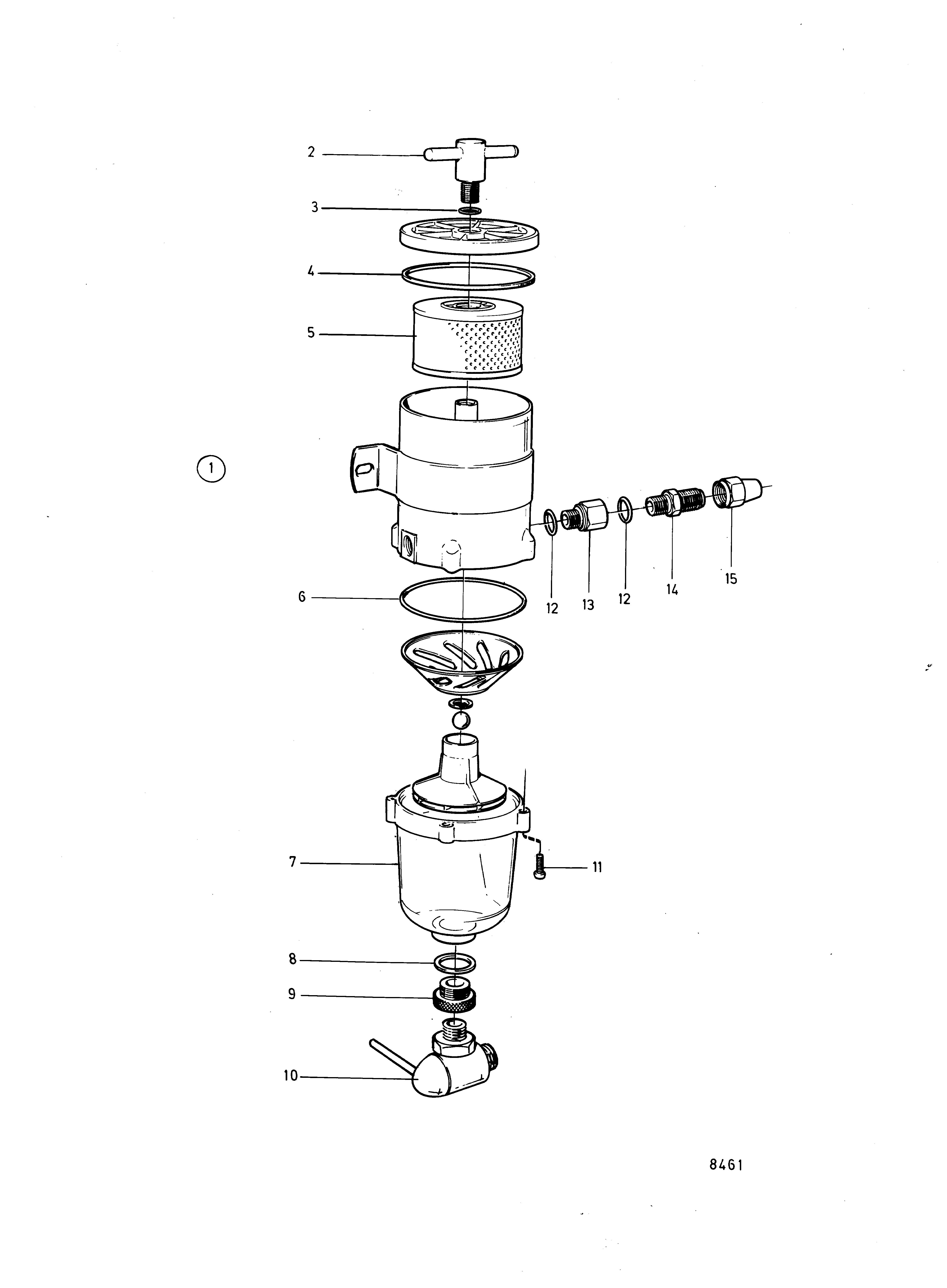 Filtre de combustible