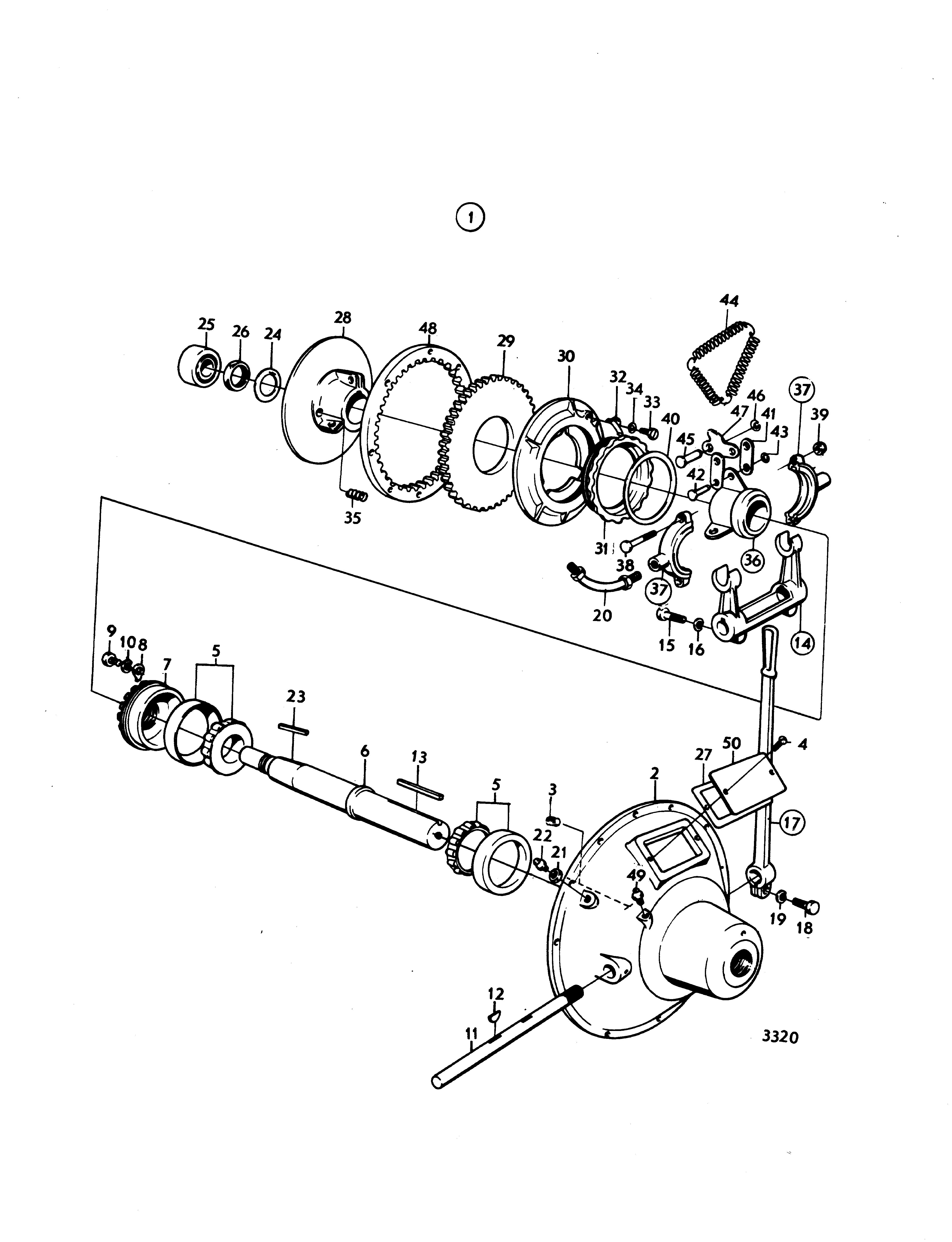 Embrayage Rockford Borg Warner 11''