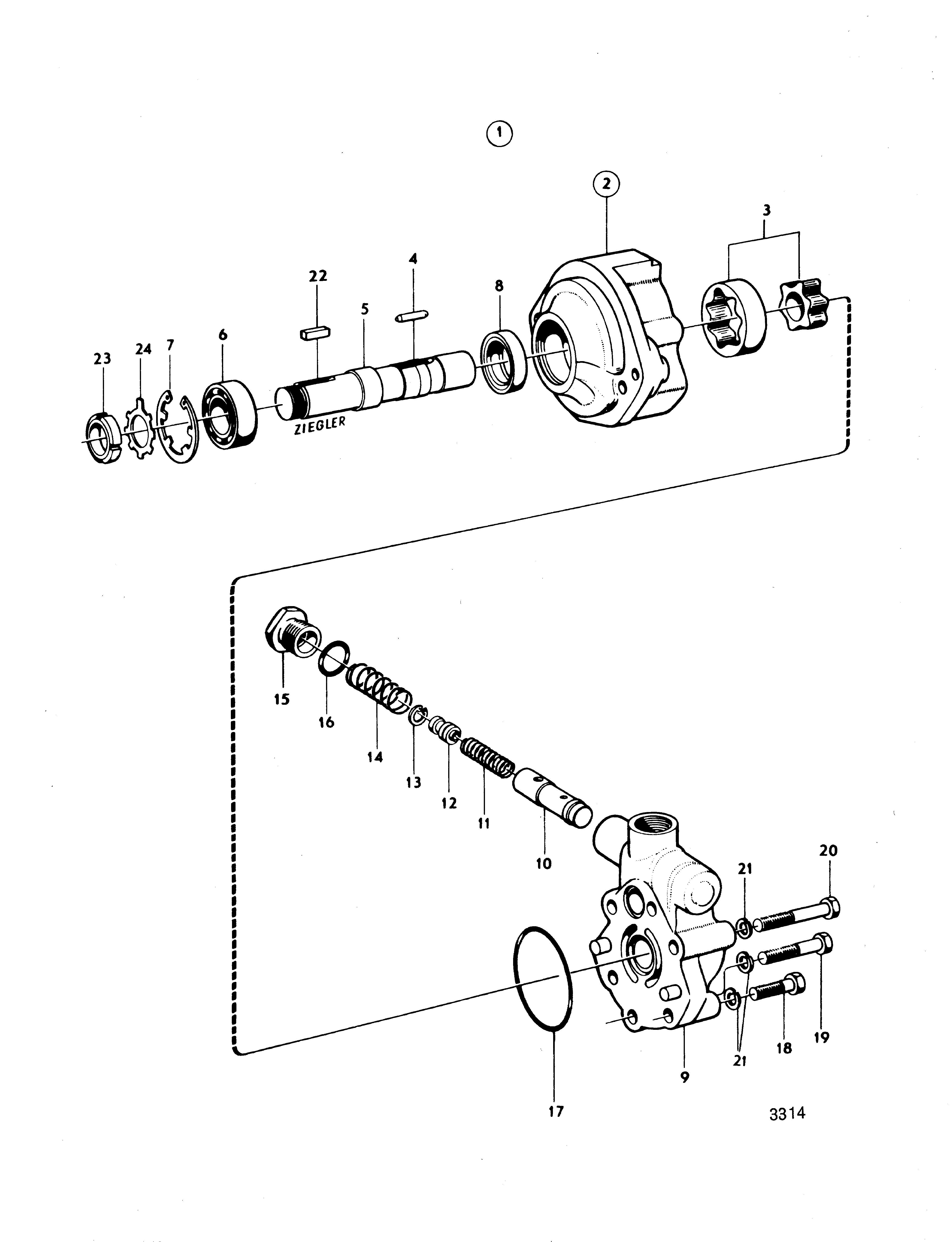 Pompe hydraulique