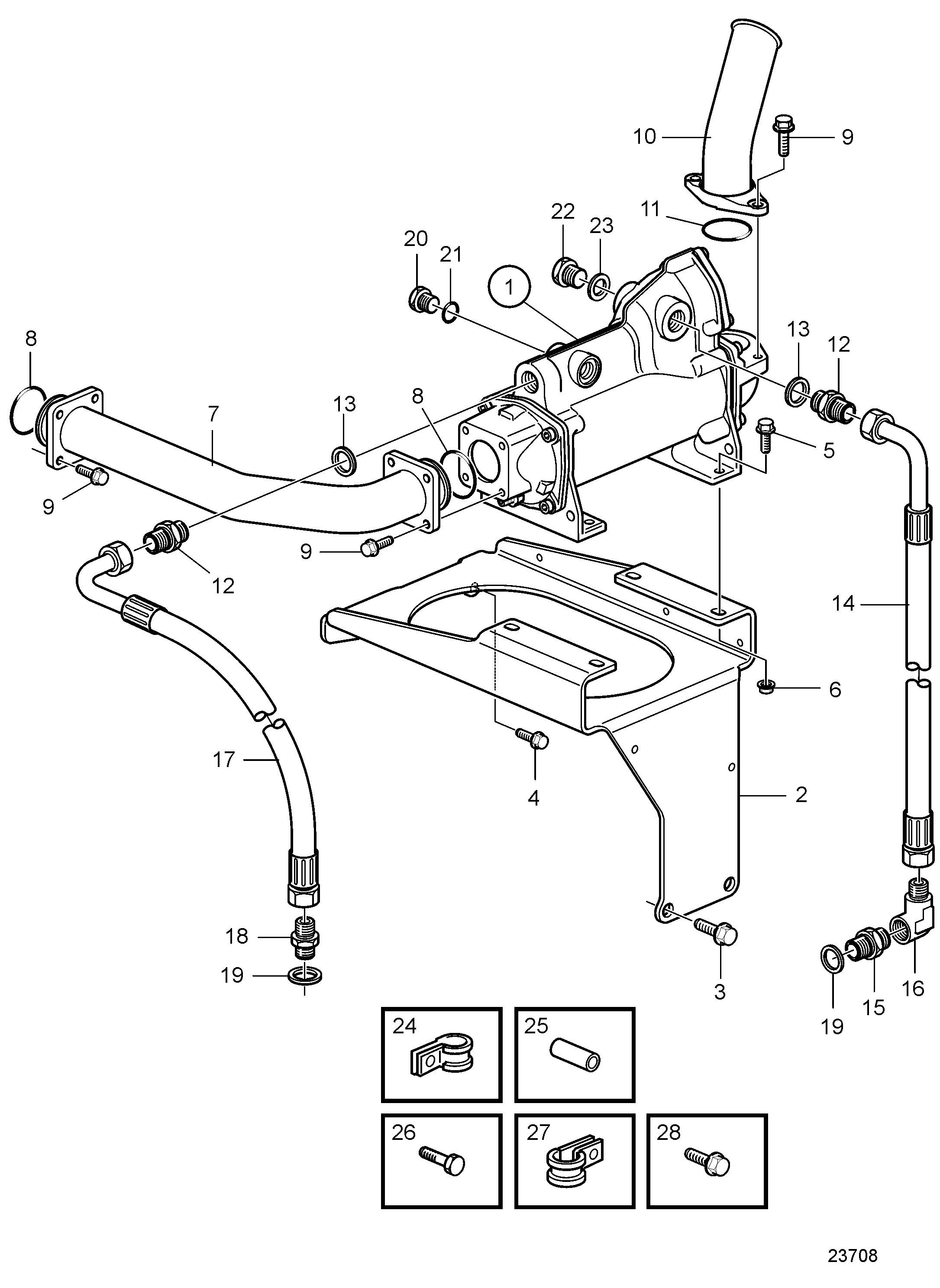 Refroidisseur d’huile pour ZF325IV