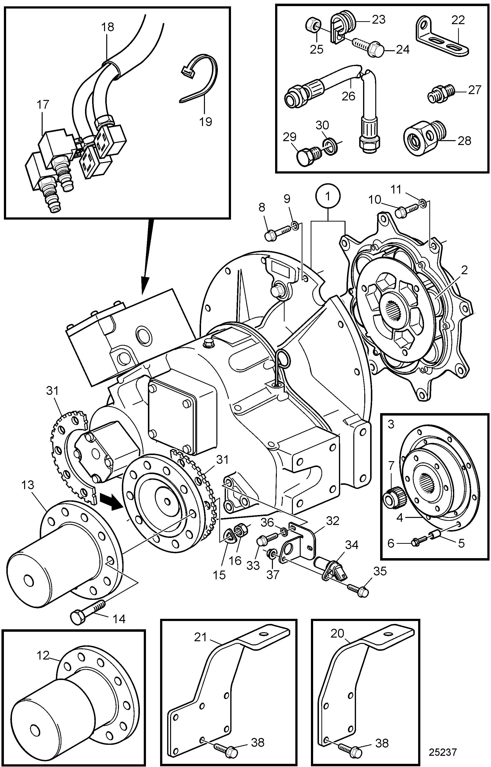 Pièces de connexion ZF325A